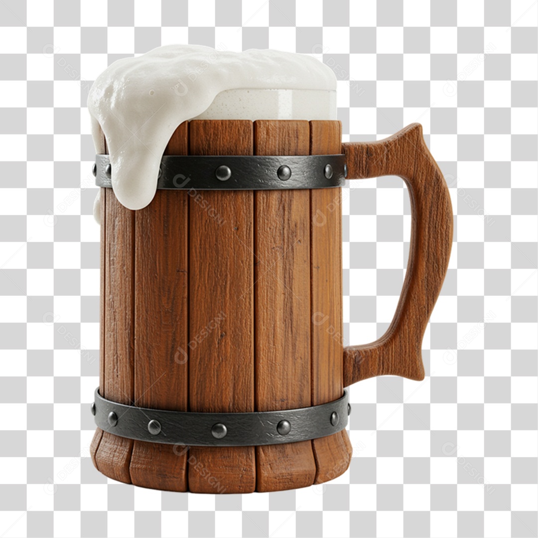 Caneca de Cerveja Bebida PNG Transparente