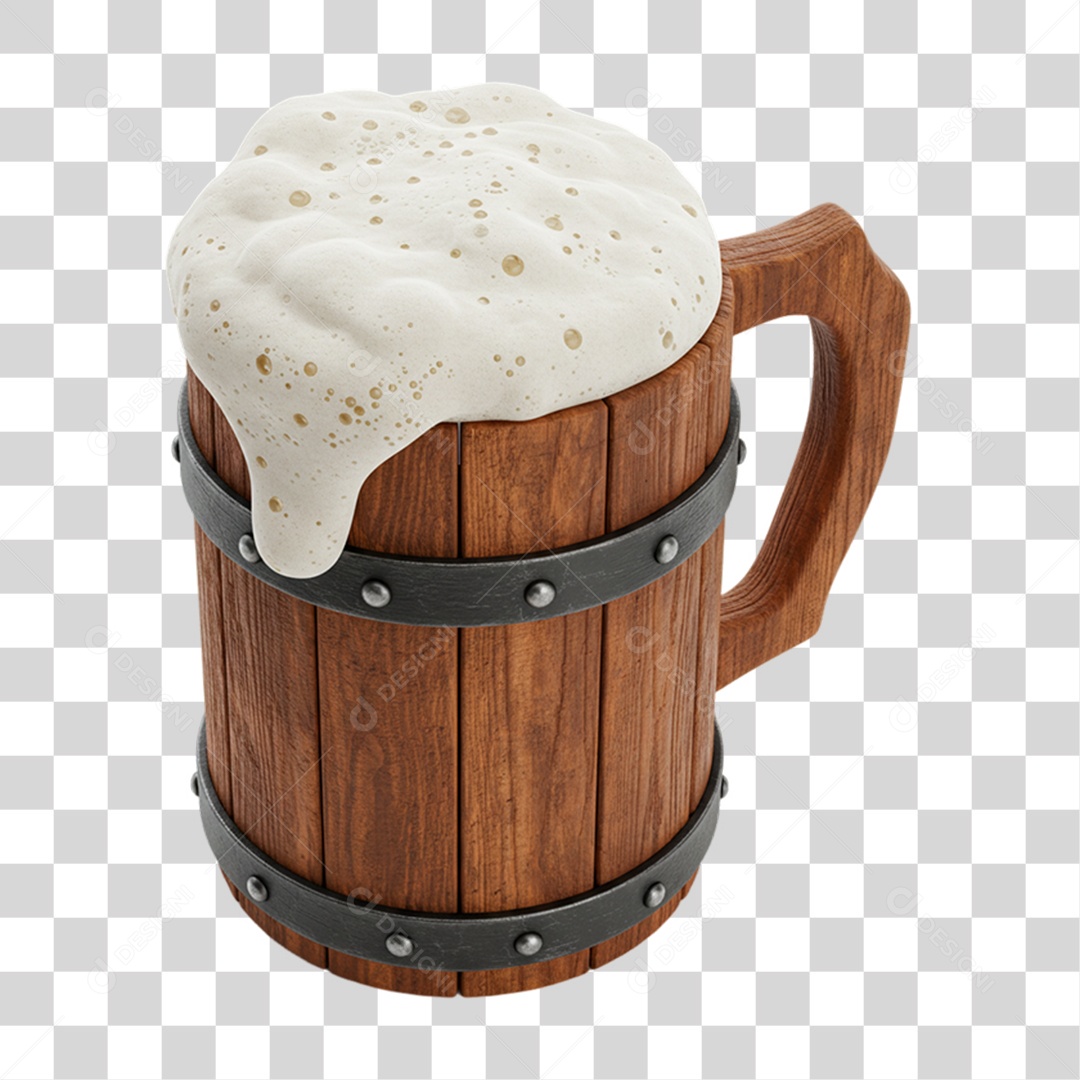 Caneca de Cerveja Bebida PNG Transparente