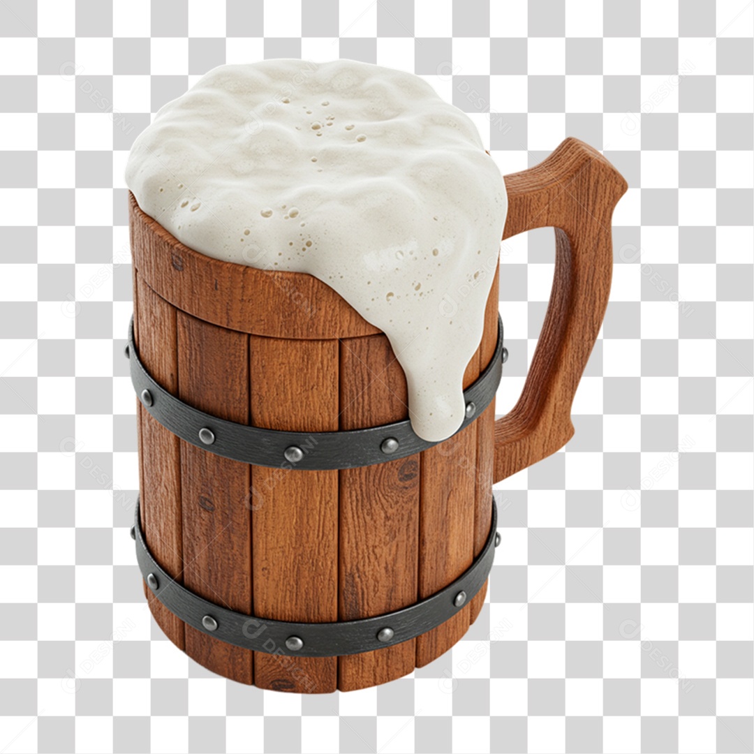 Caneca de Cerveja Bebida PNG Transparente