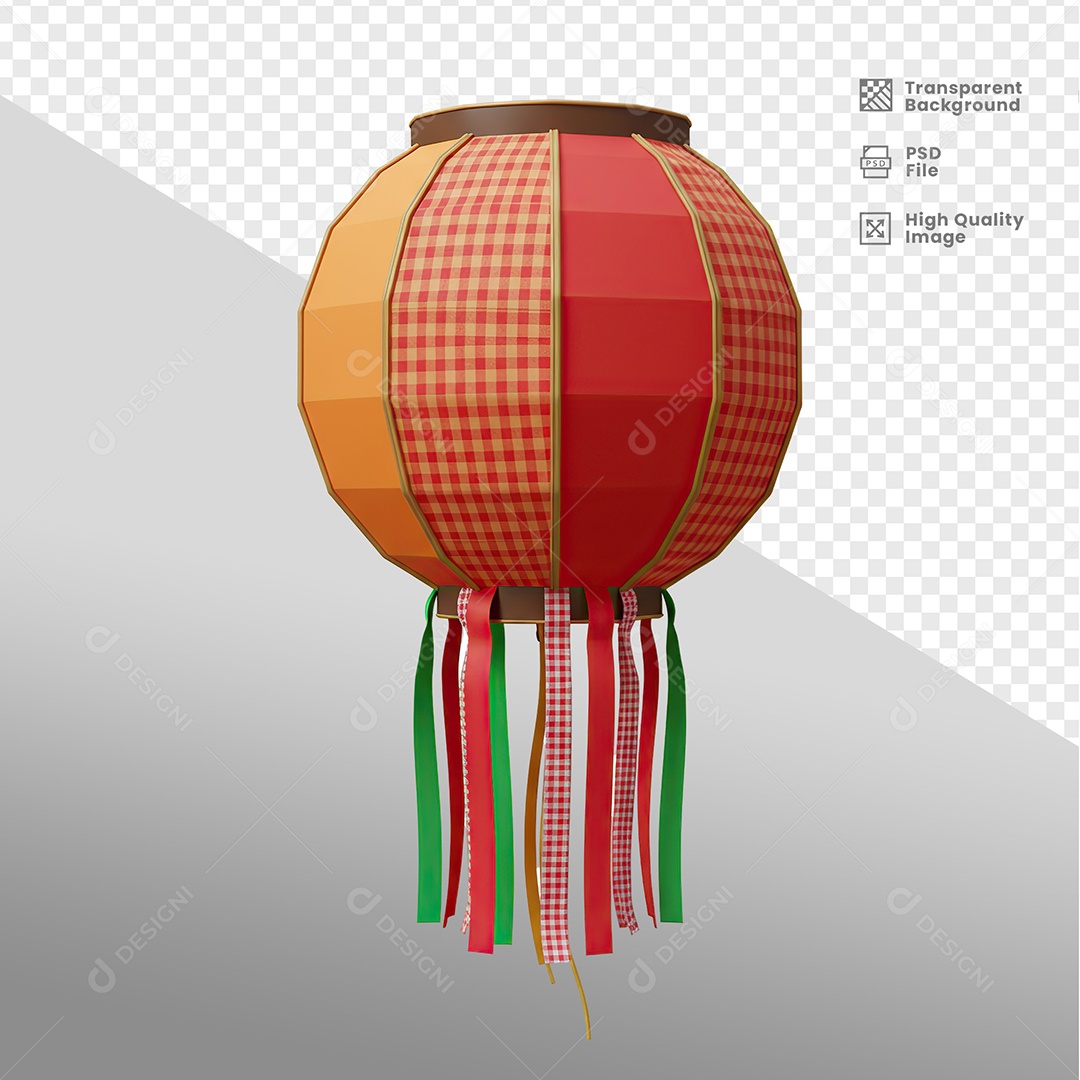 Elemento 3D Festa Junina 52