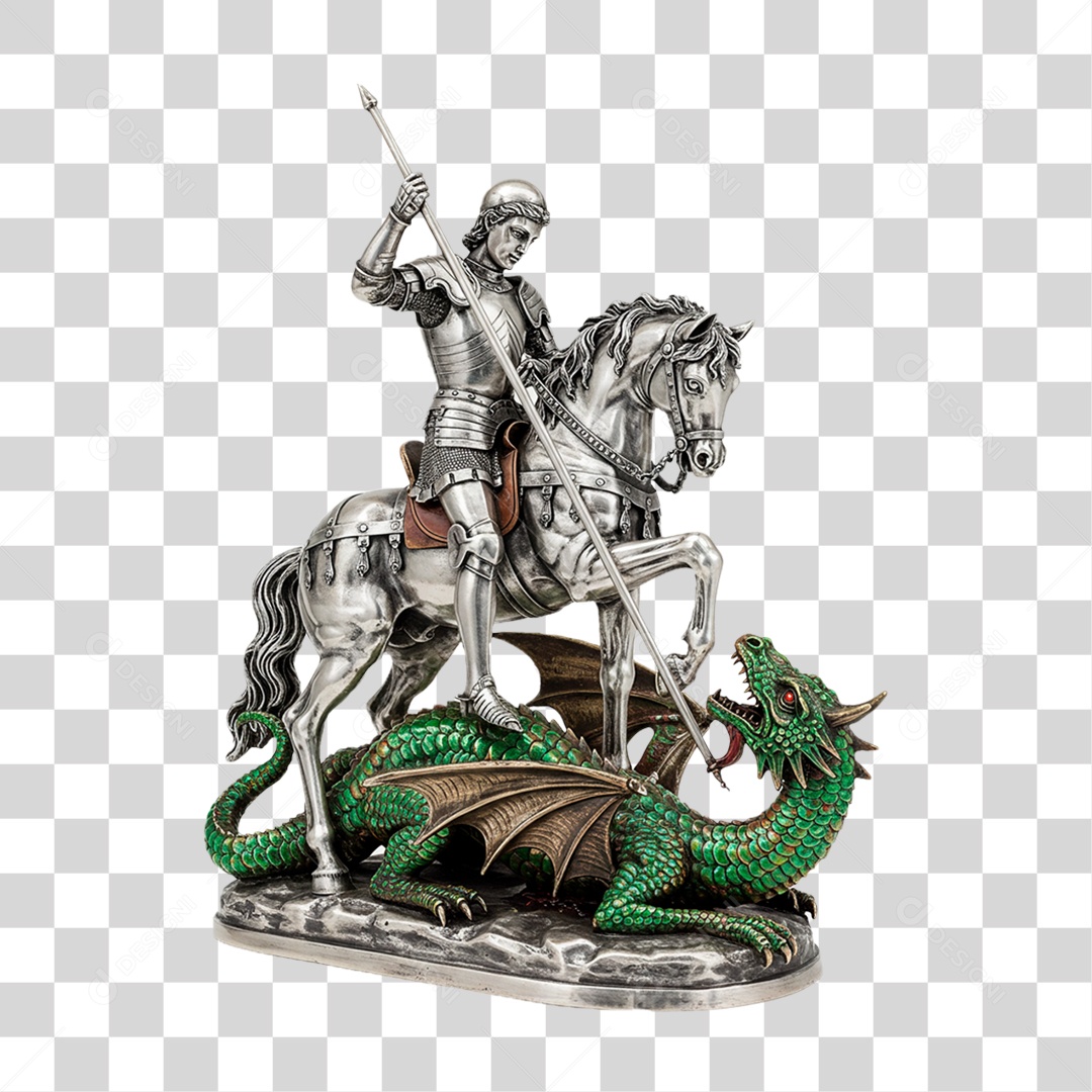 Imagem Semelhante a São Jorge PNG Transparente