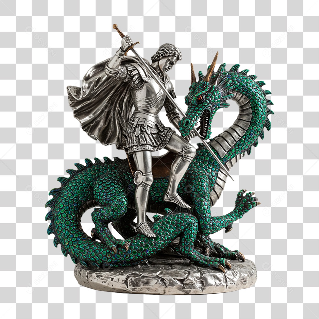 Imagem Semelhante a São Jorge PNG Transparente