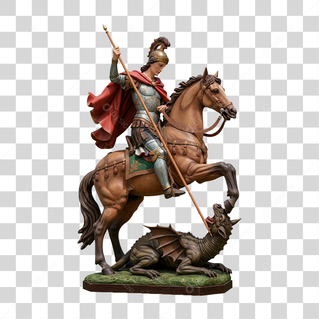 Imagem Semelhante a São Jorge PNG Transparente