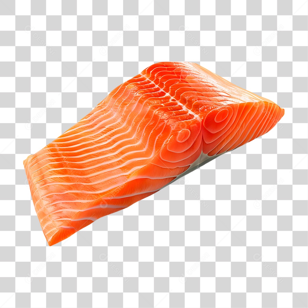 Filé de Salmão PNG Transparente