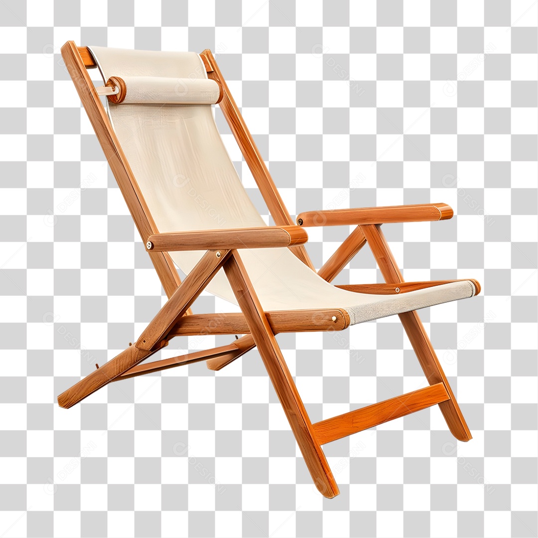 Cadeira de Praia PNG Transparente