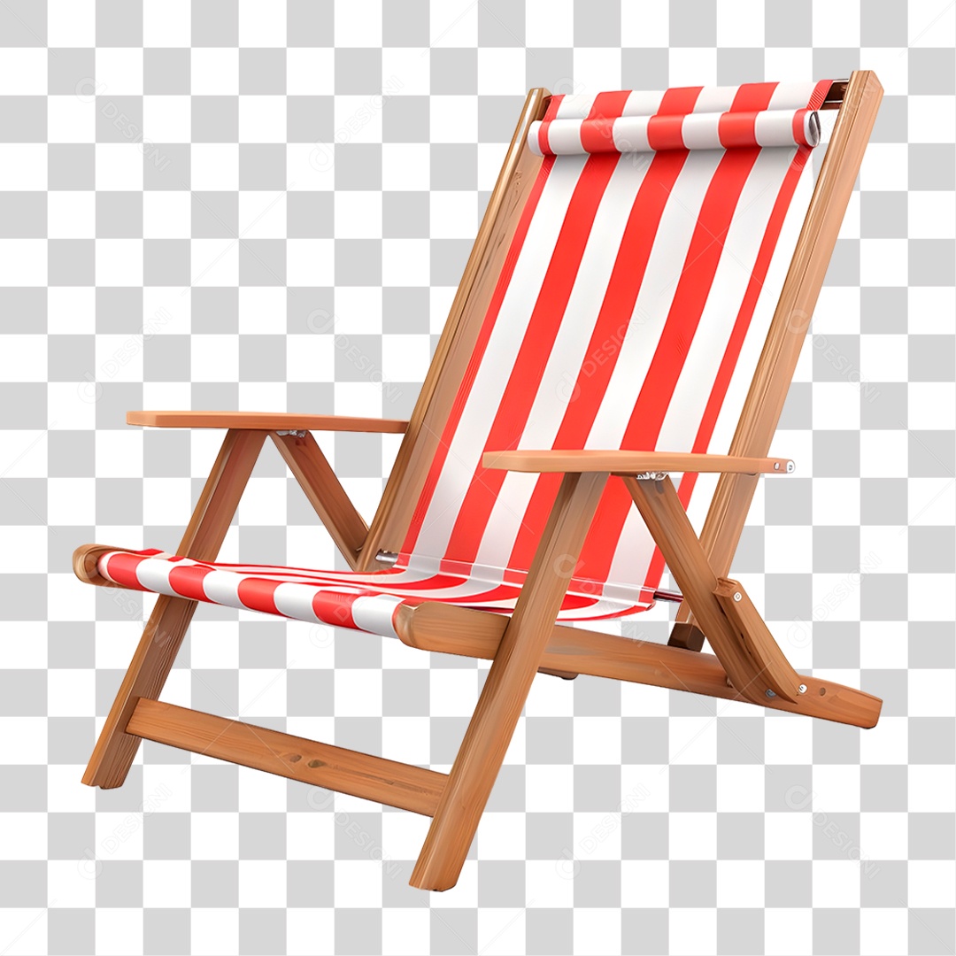 Cadeira de Praia PNG Transparente