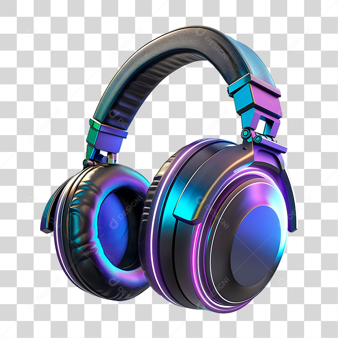 Fone de Ouvido PNG Transparente