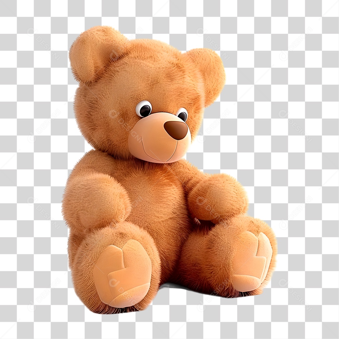 Urso de Pelúcia PNG Transparente