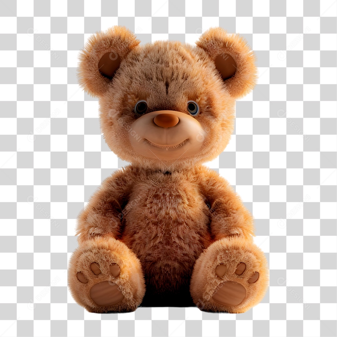 Urso de Pelúcia PNG Transparente