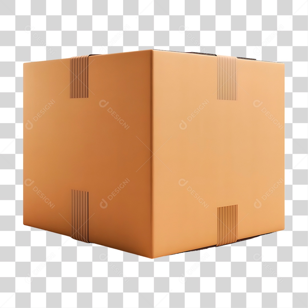 Caixa de Papelão PNG Transparente