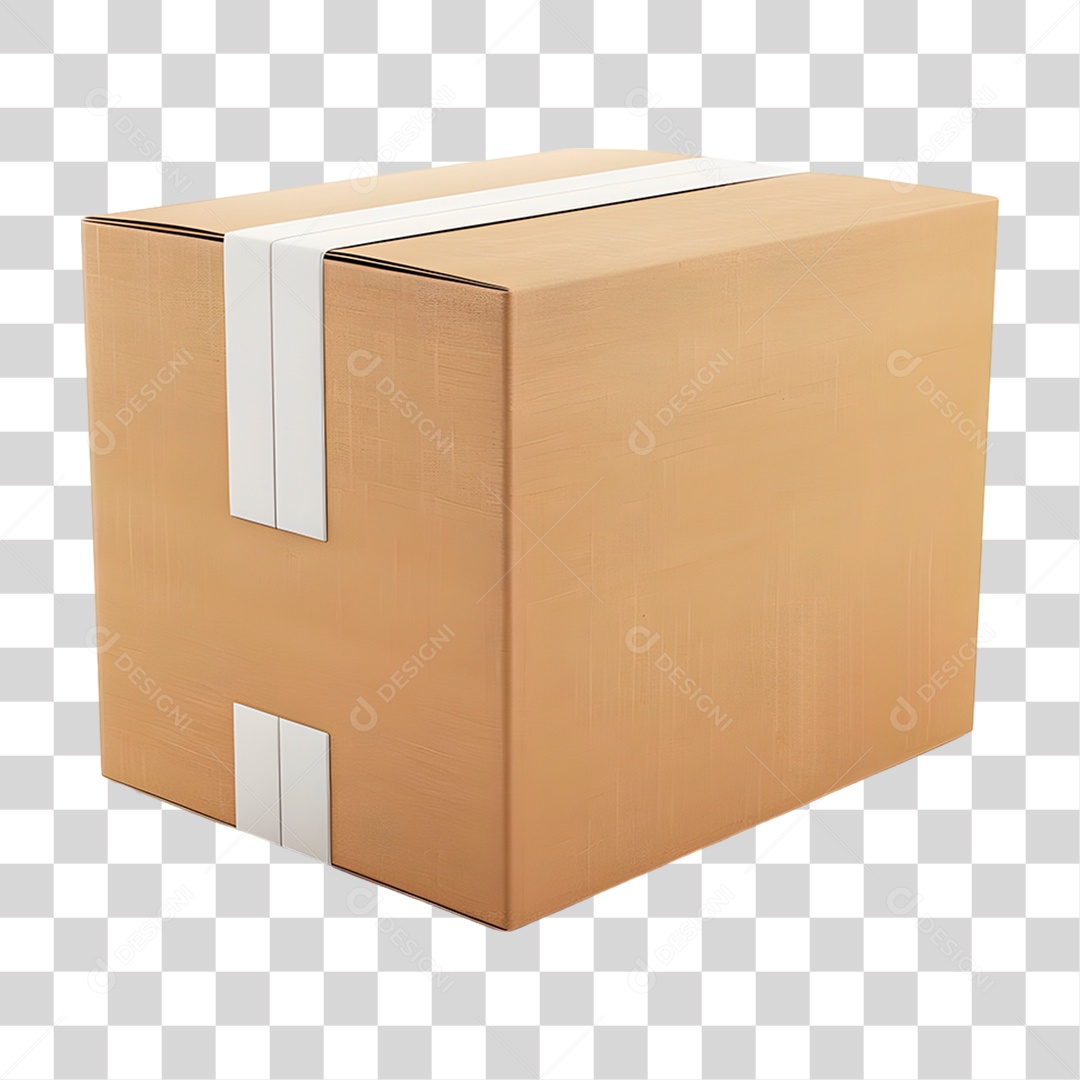 Caixa de Papelão PNG Transparente
