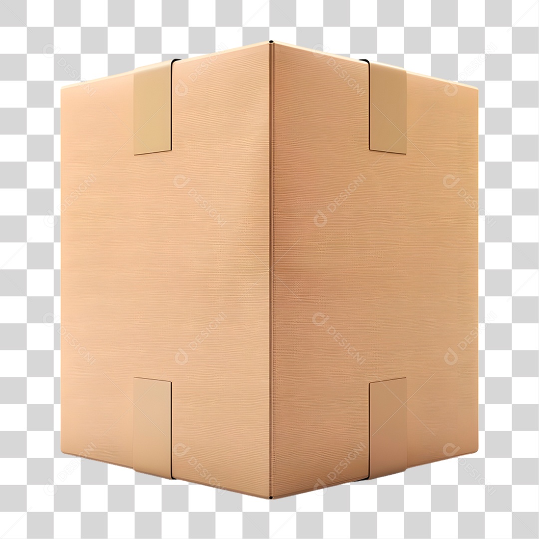 Caixa de Papelão PNG Transparente