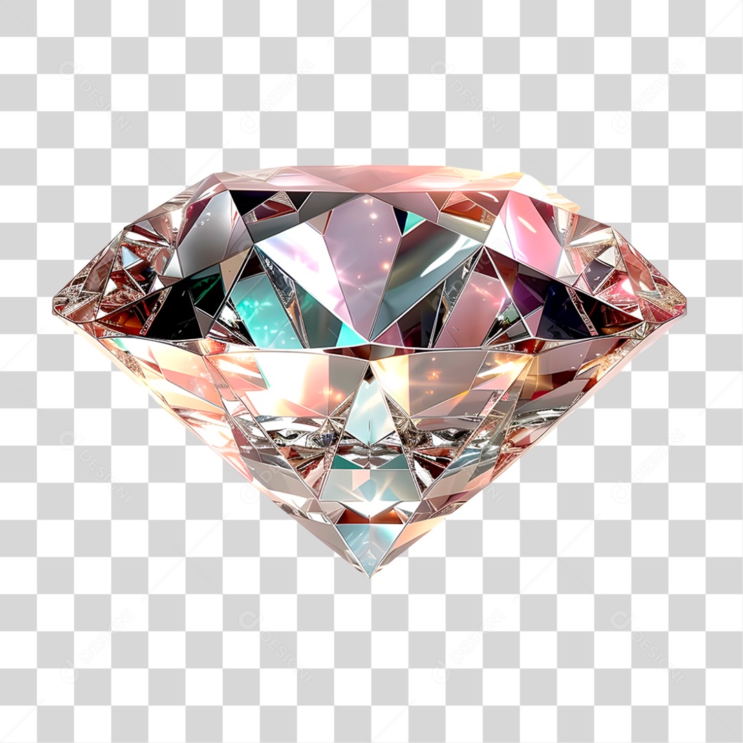 Diamante Brilhante PNG Transparente