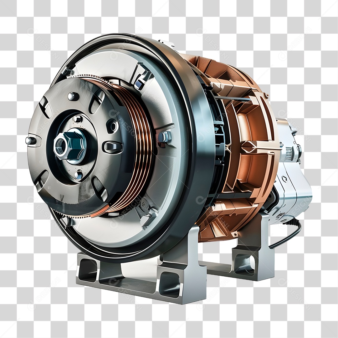 Motor Elétrico PNG Transparente