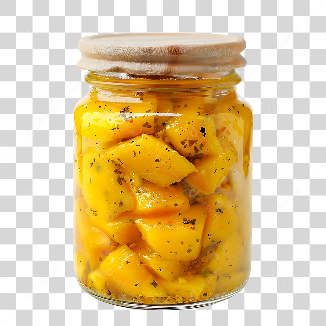 Pote de Vidro PNG Transparente