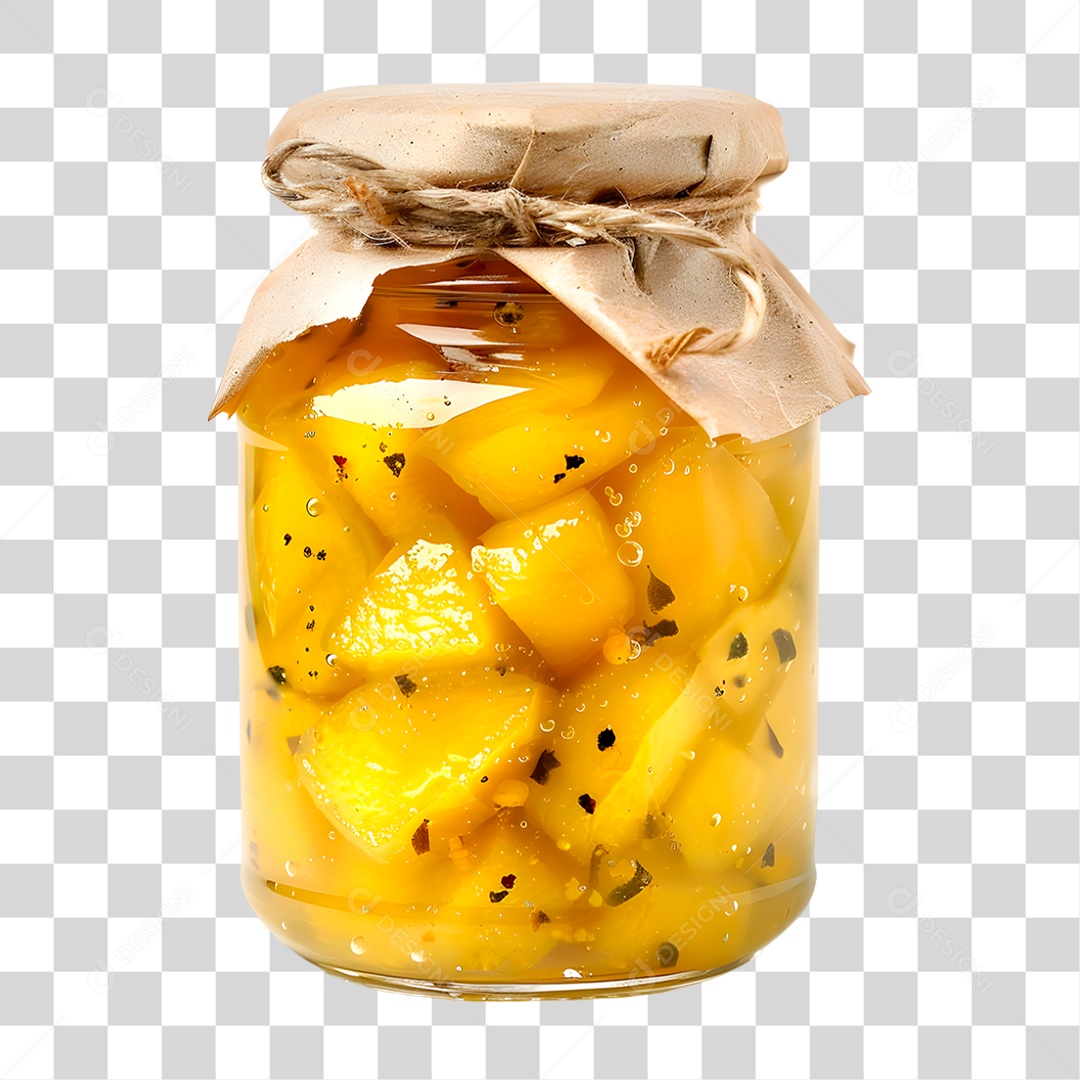 Pote de Vidro PNG Transparente