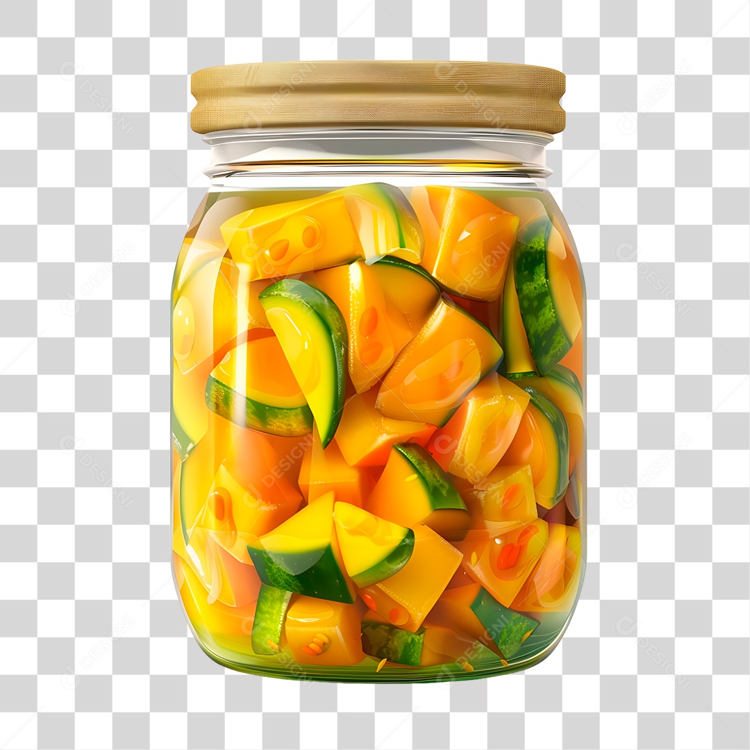 Pote de Vidro PNG Transparente