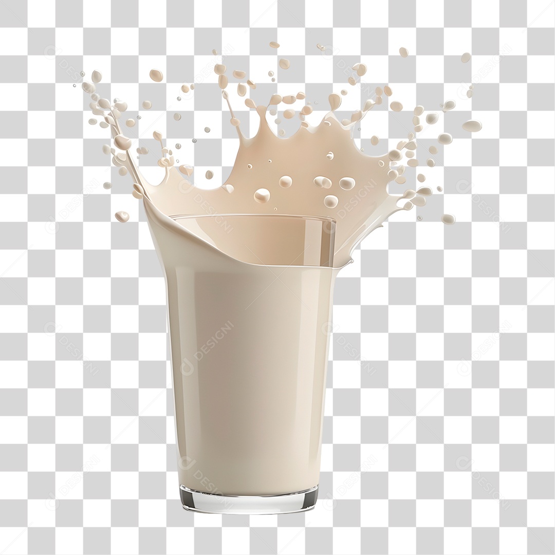 Copo de Leite PNG Transparente