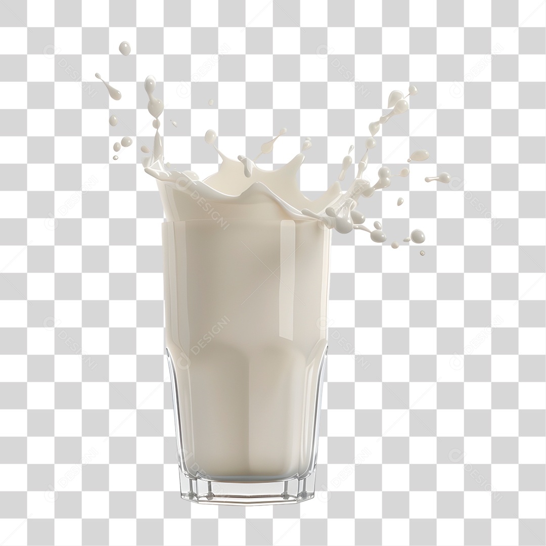 Copo de Leite PNG Transparente