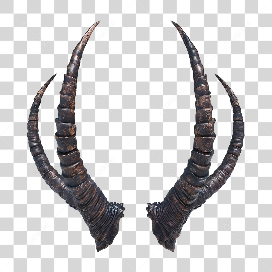 Chifre Pontiagudo PNG Transparente