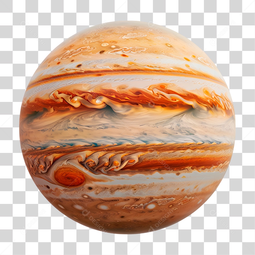 Planeta Júpiter PNG Transparente