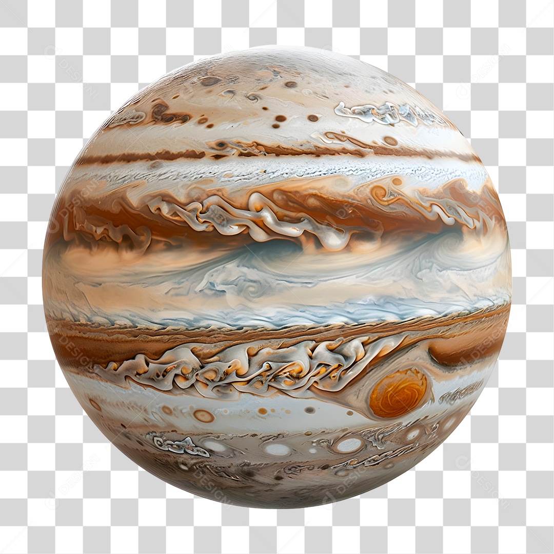 Planeta Júpiter PNG Transparente