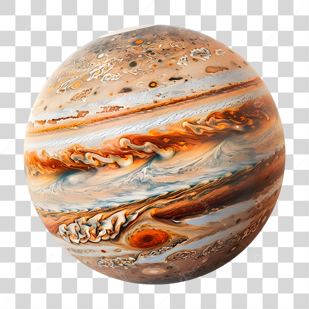 Planeta Júpiter PNG Transparente