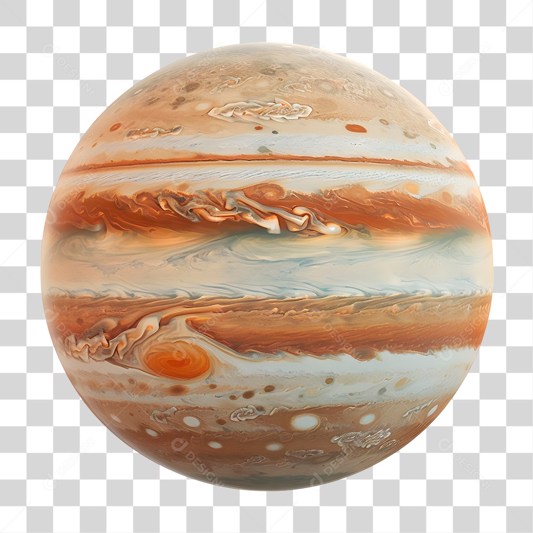 Planeta Júpiter PNG Transparente