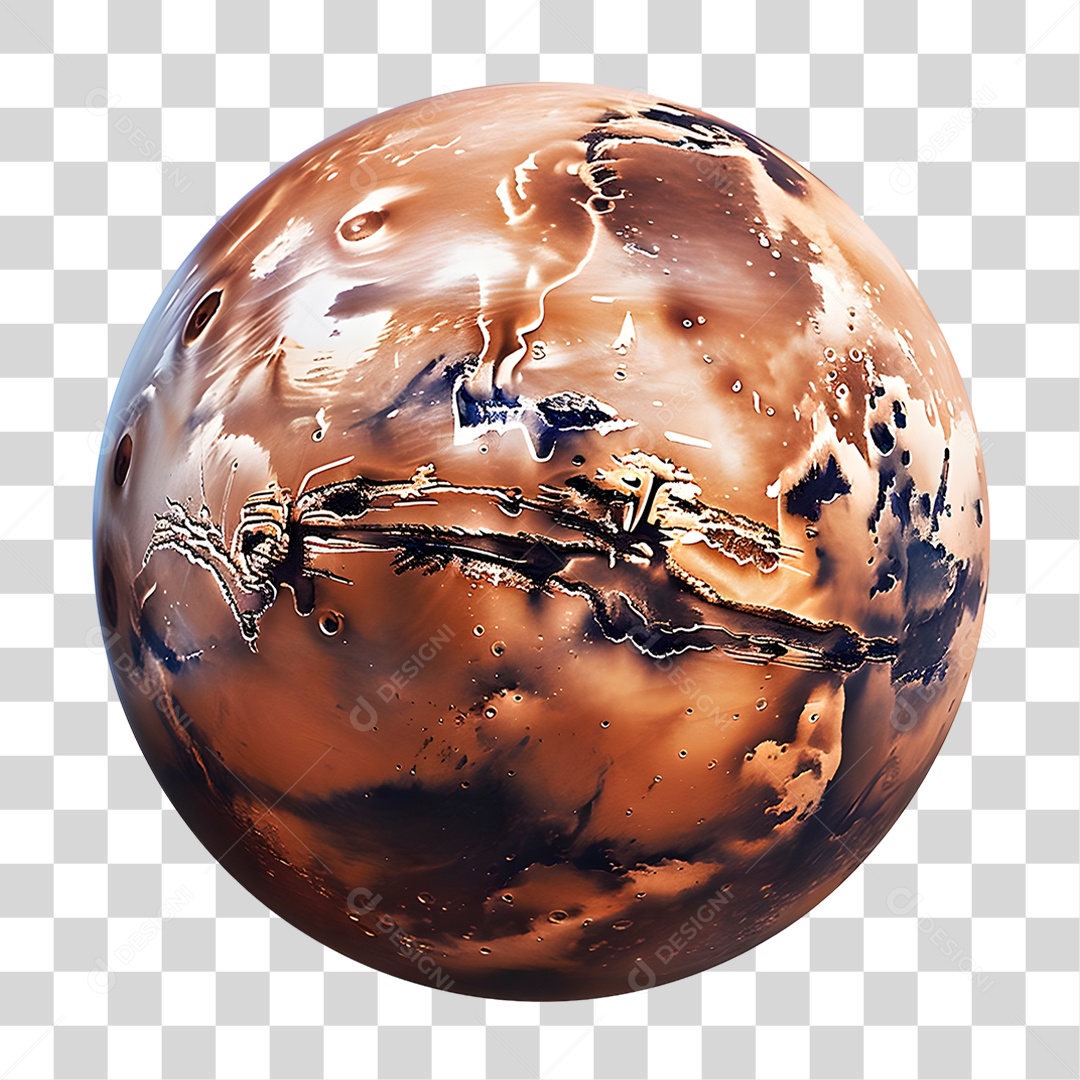 Planeta Mercúrio PNG Transparente