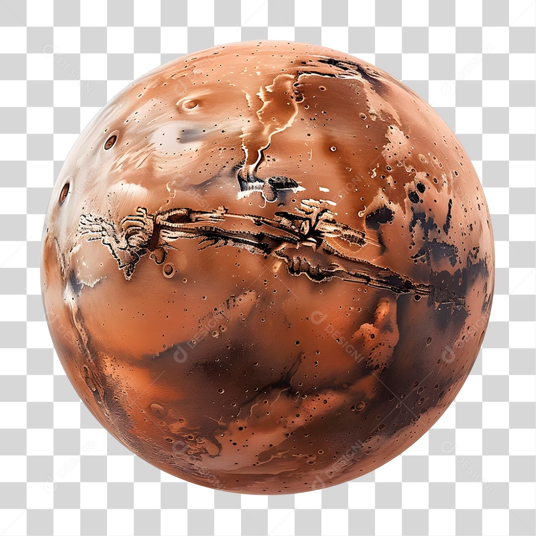 Planeta Mercúrio PNG Transparente