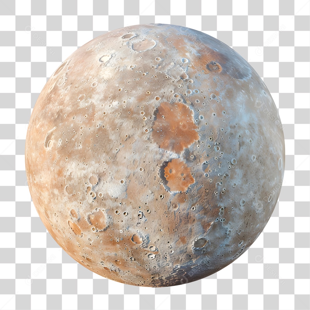 Planeta Mercúrio PNG Transparente