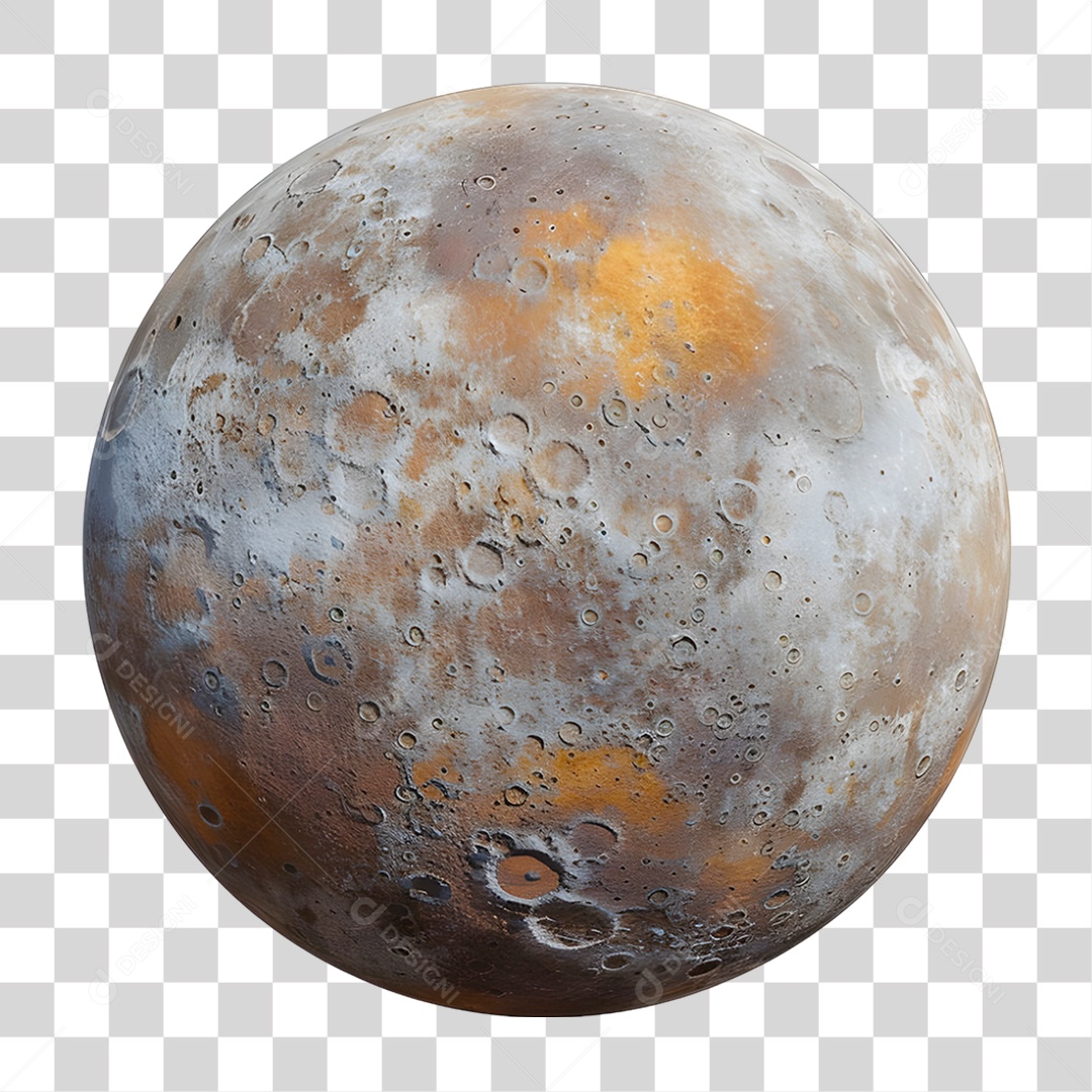 Planeta Mercúrio PNG Transparente