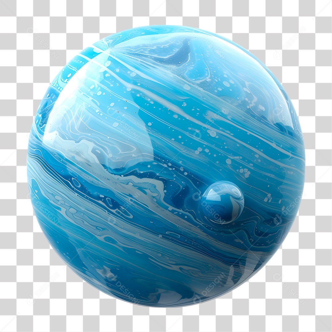 Planeta Netuno PNG Transparente