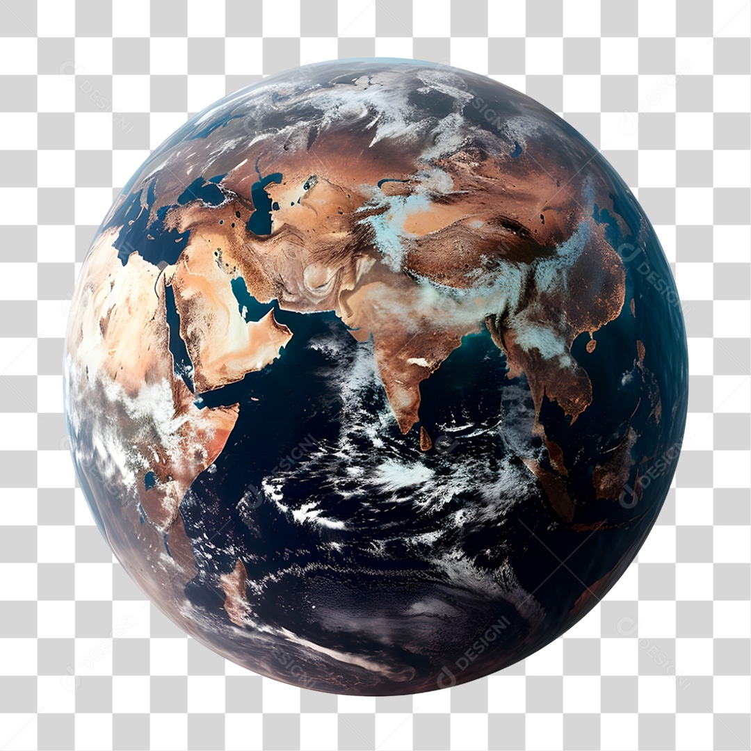 Planeta Terra PNG Transparente