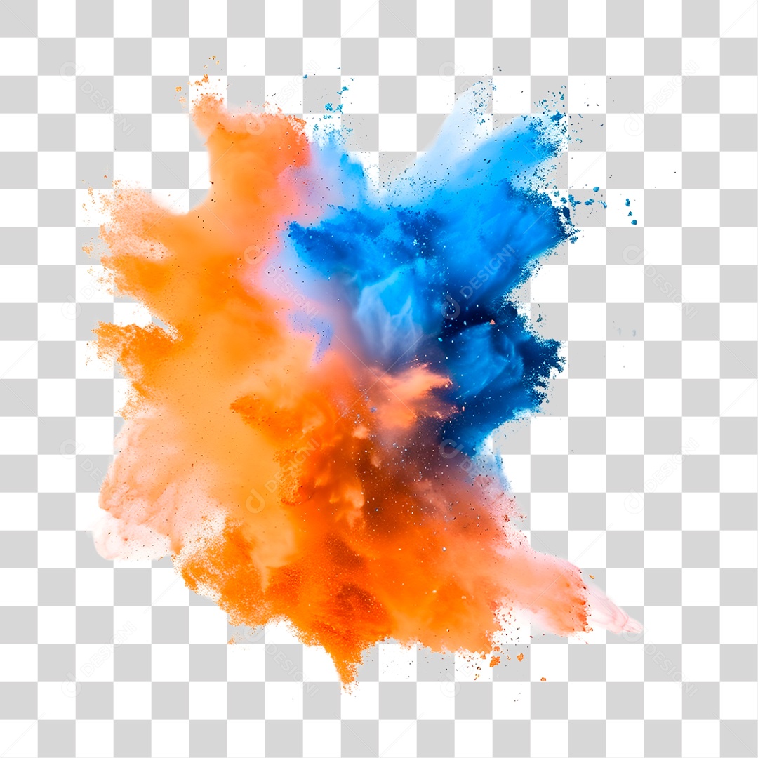 Fumaça Colorida PNG Transparente