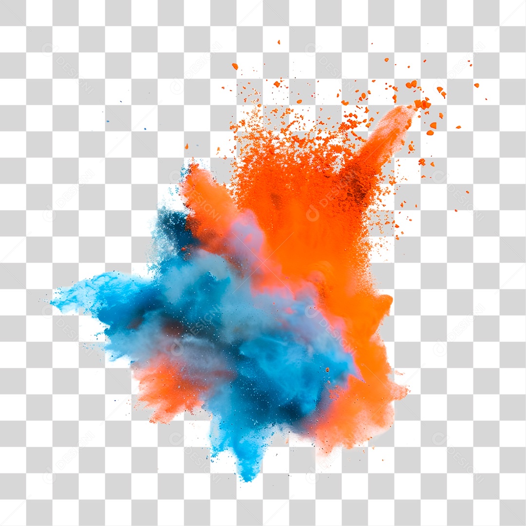 Fumaça Colorida PNG Transparente