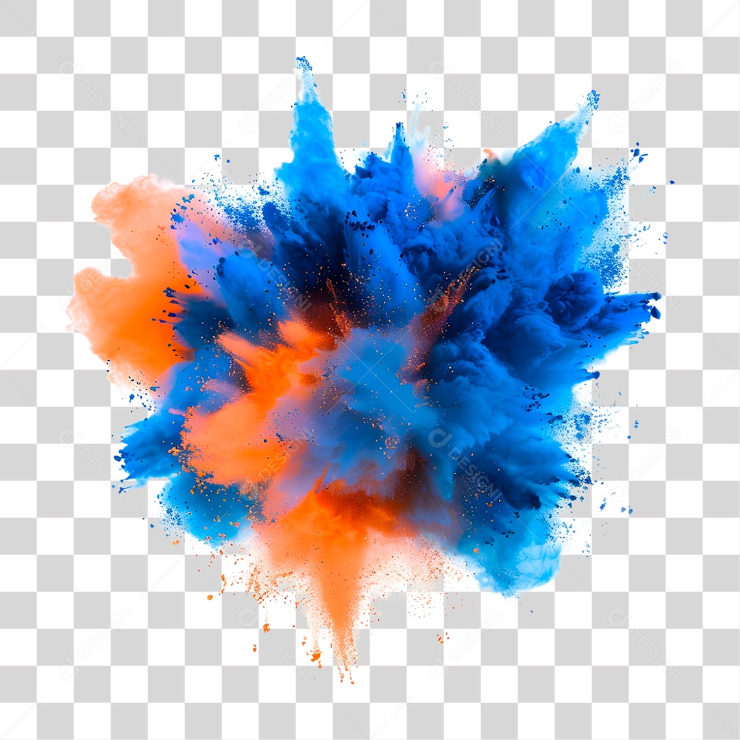 Fumaça Colorida PNG Transparente