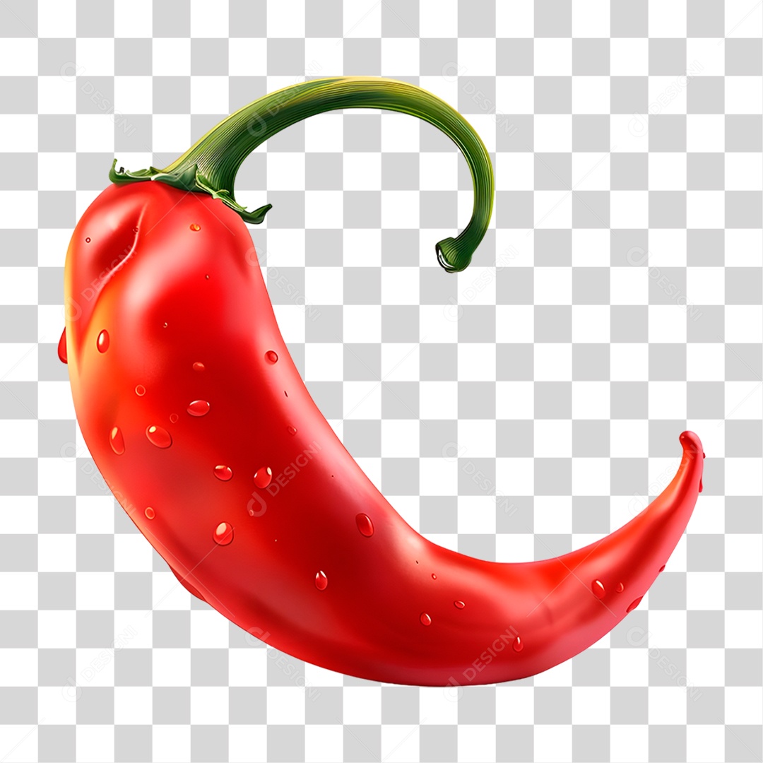 Pimenta Vermelha PNG Transparente