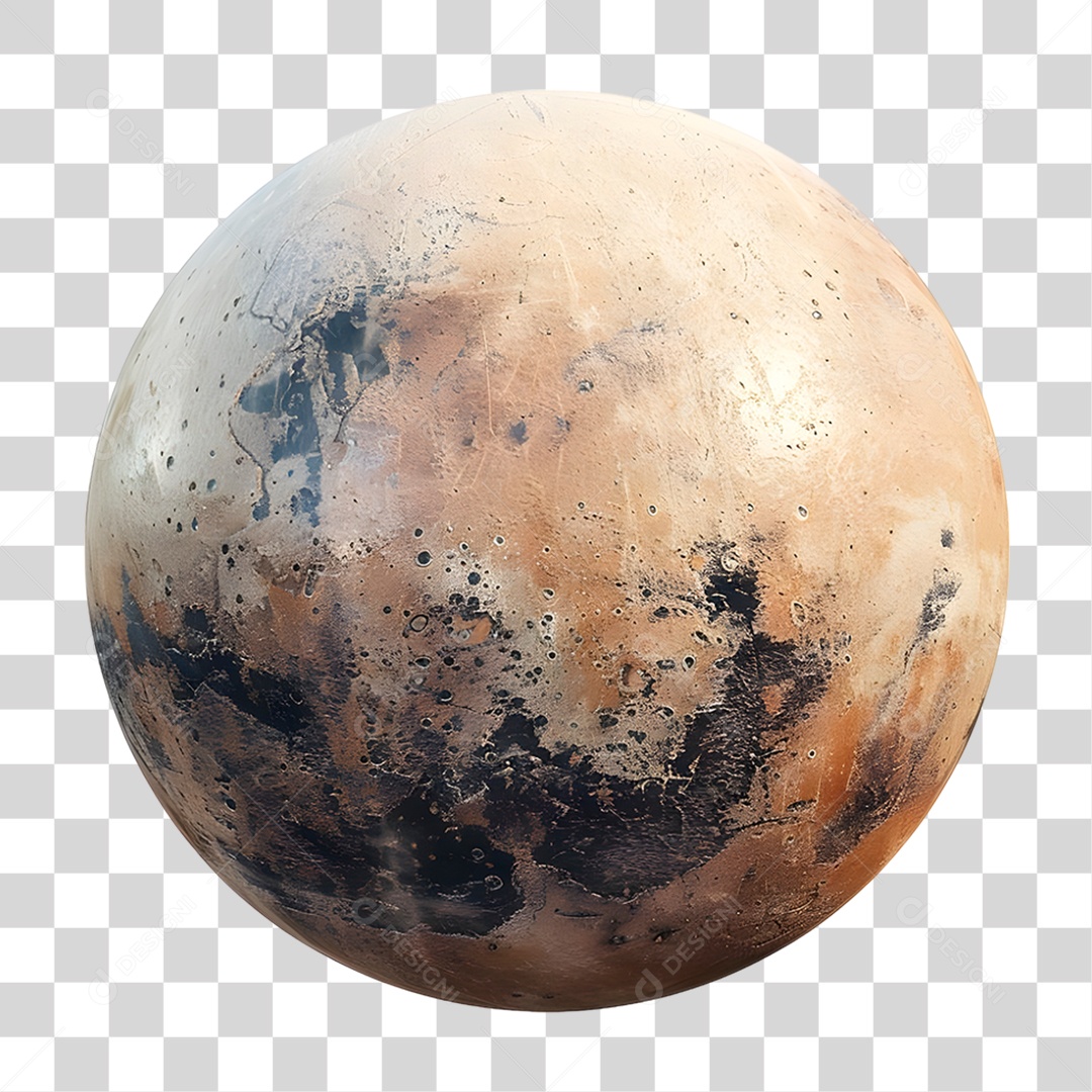 Planeta Anão PNG Transparente