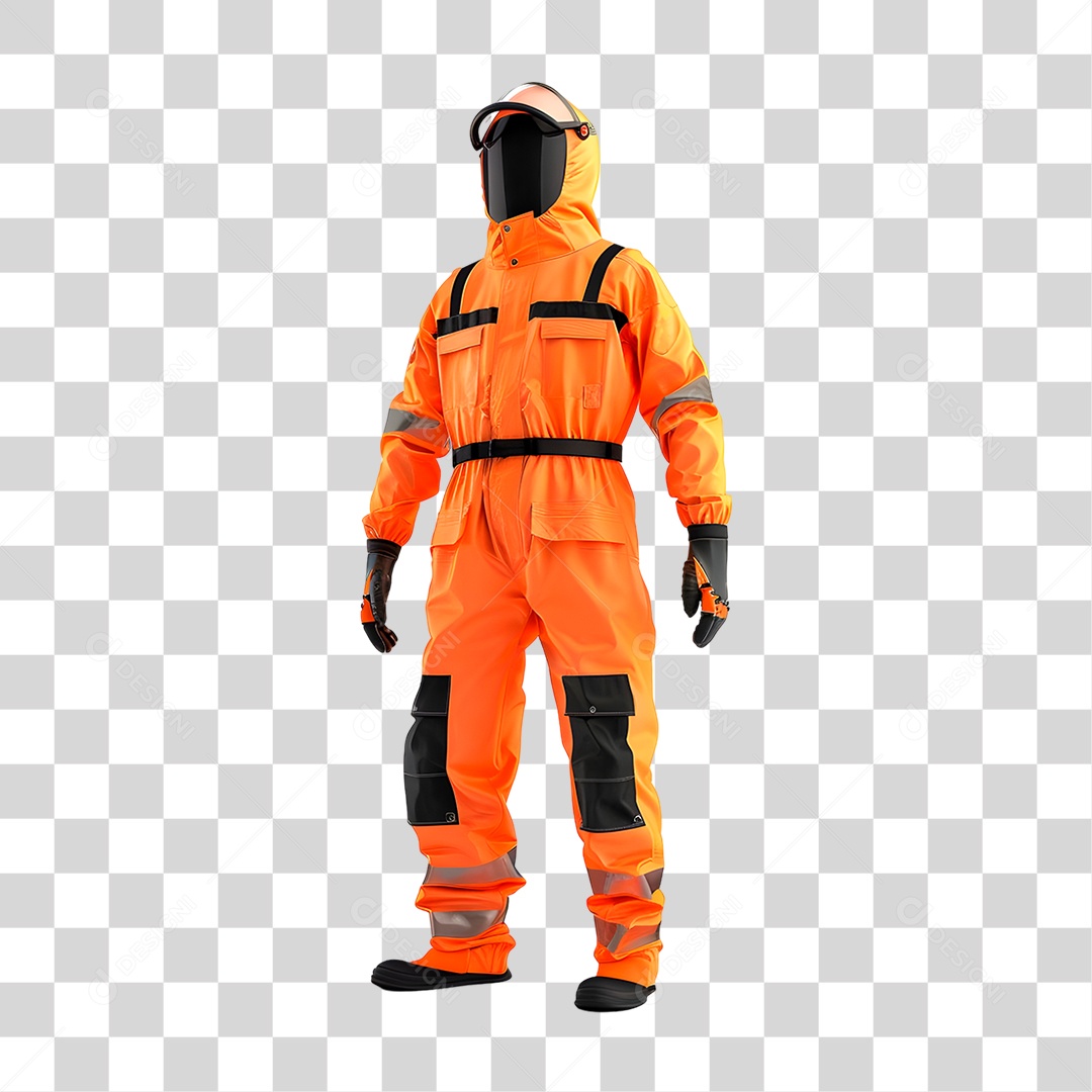 Traje de Proteção PNG Transparente