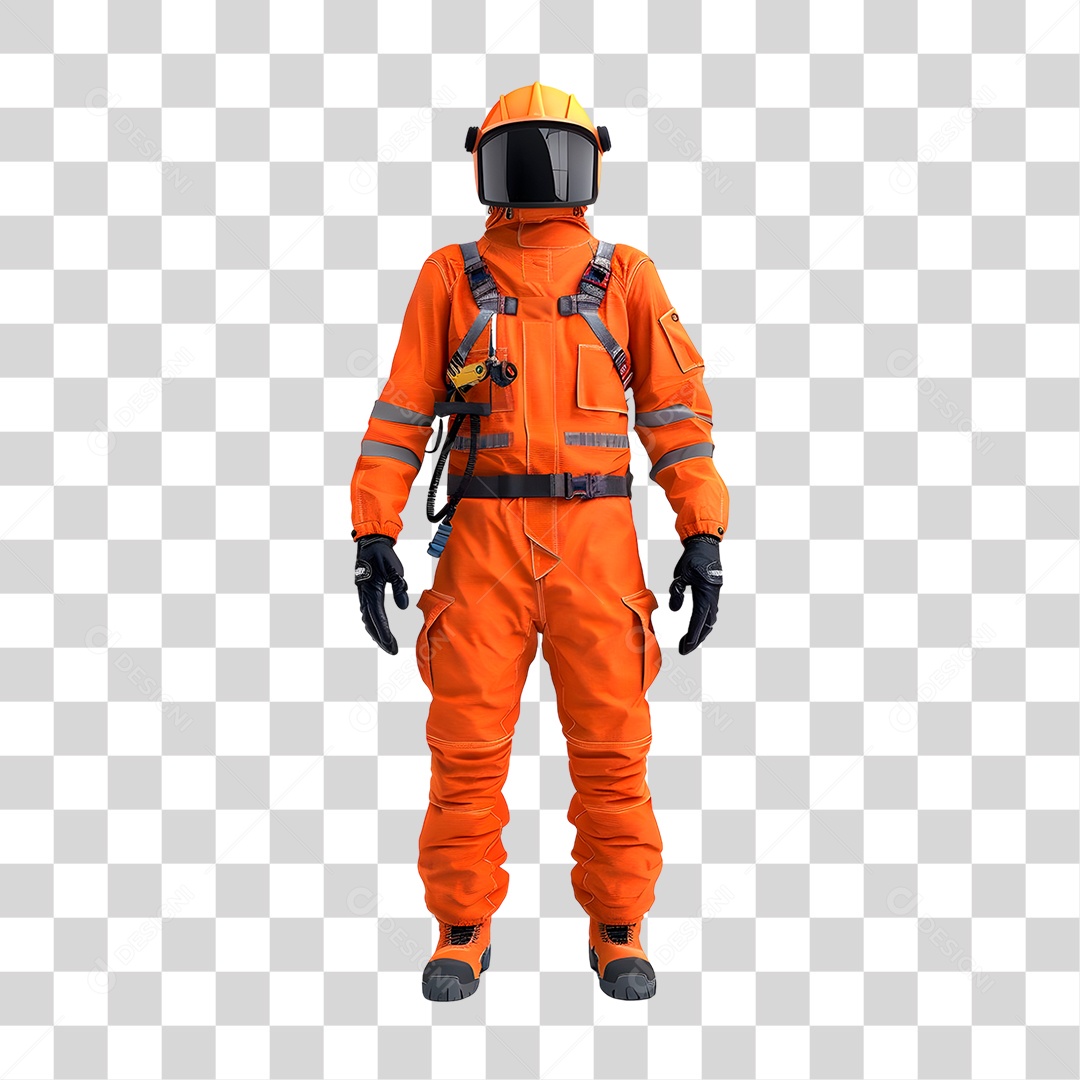 Traje de Proteção PNG Transparente