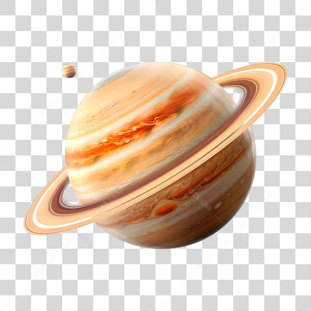 Planeta Saturno PNG Transparente
