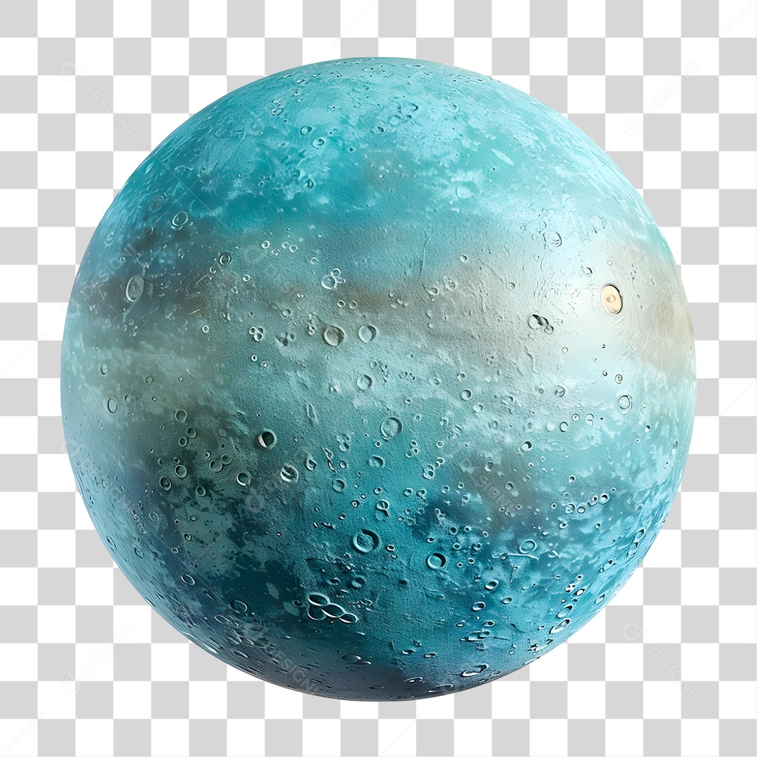 Planeta Urano PNG Transparente