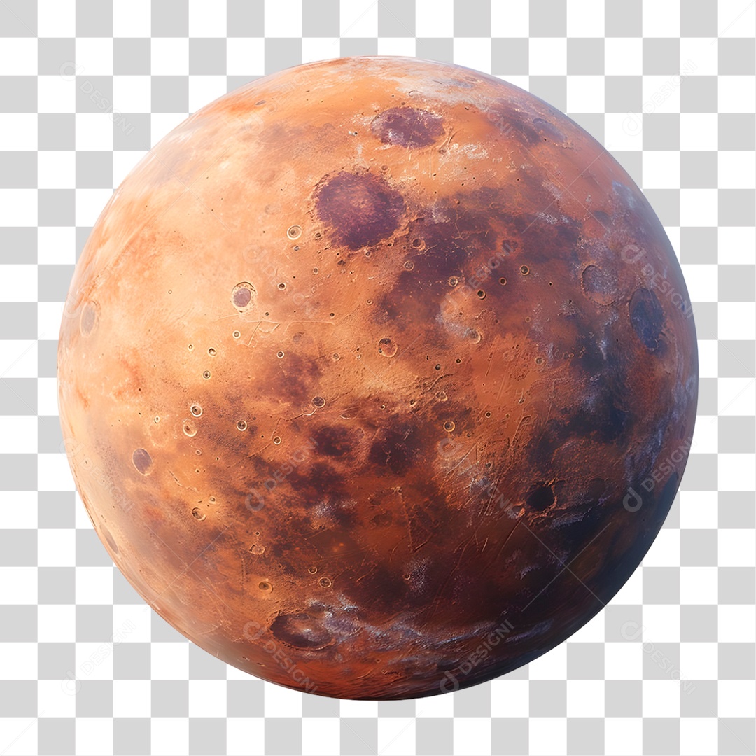 Planeta Marte PNG Transparente