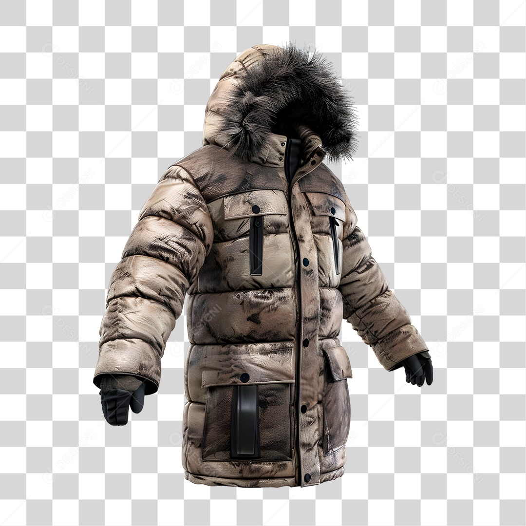 Casaco de Algodão PNG Transparente