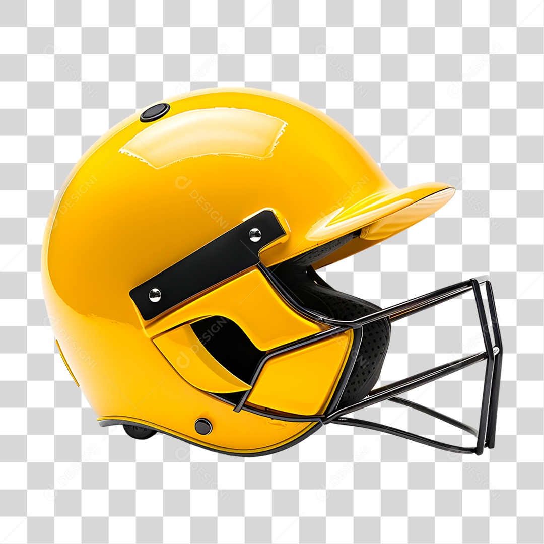 Capacete de Futebol Americano PNG Transparente