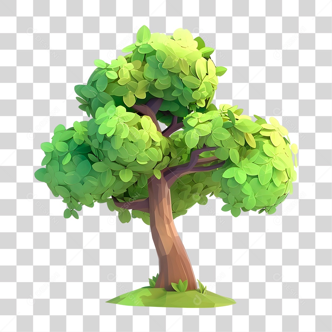 Árvore Verde PNG Transparente