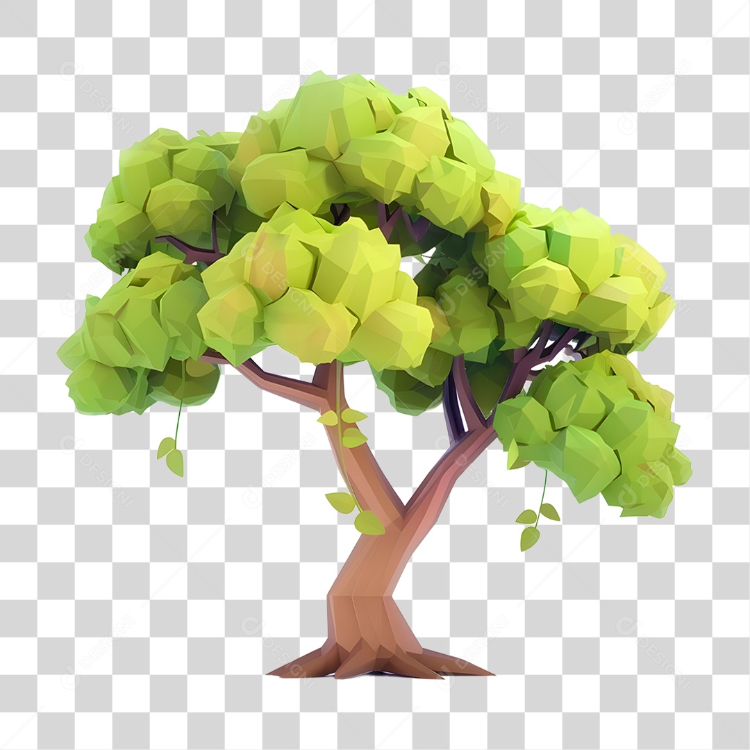Árvore Verde PNG Transparente