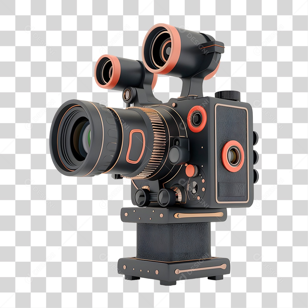 Câmera de Vídeo PNG Transparente