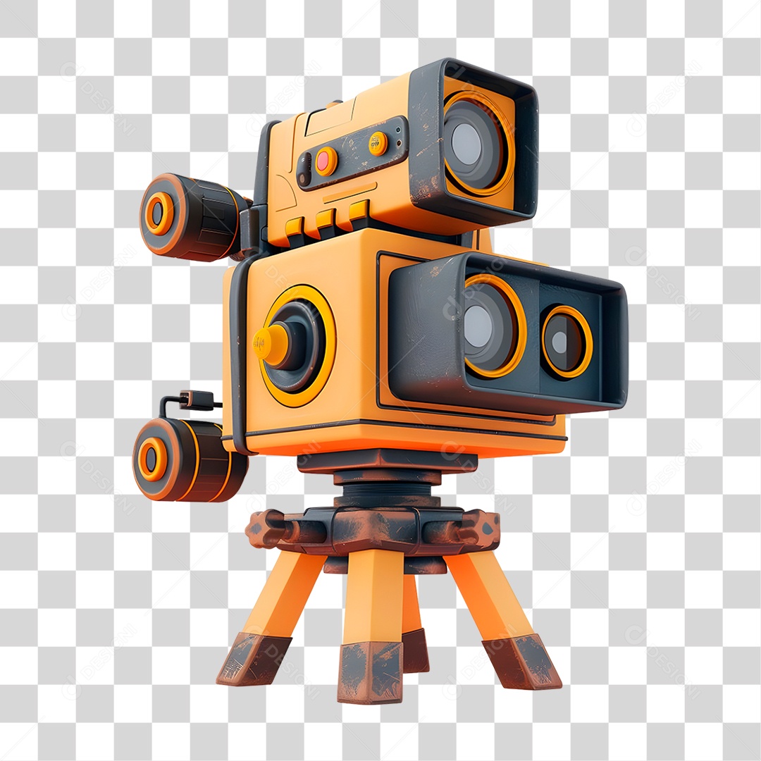 Câmera de Vídeo PNG Transparente